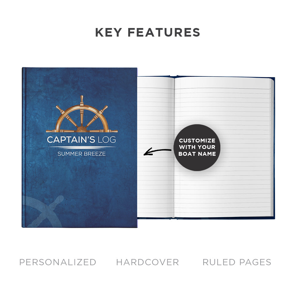 Custom Captain's Log Book