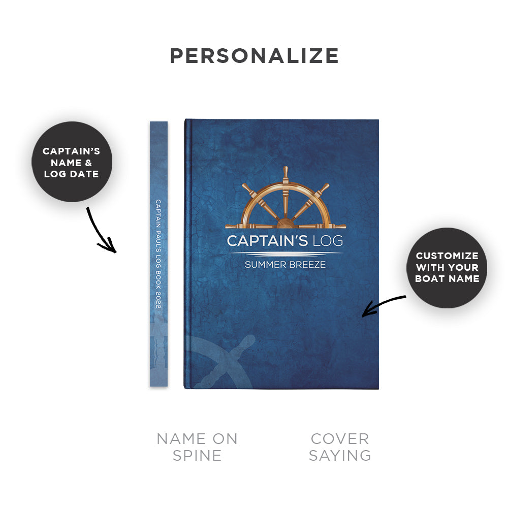 Custom Captain's Log Book
