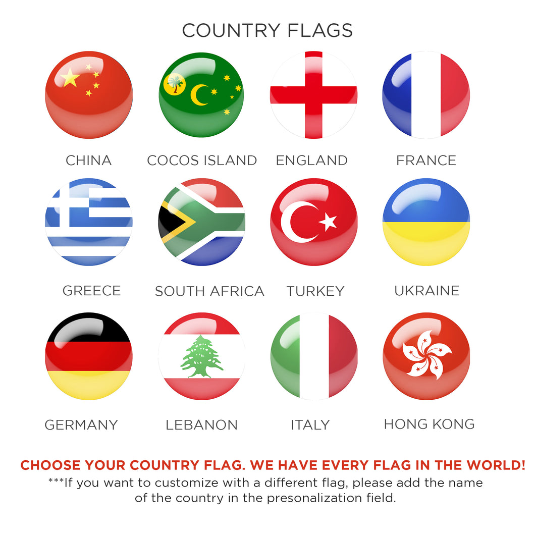 World Flag Ornament