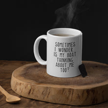 Sometimes I Wonder Custom Ceramic Coffee Mug