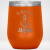 I'd Rather Be Sailing Stainless Steel Tumbler