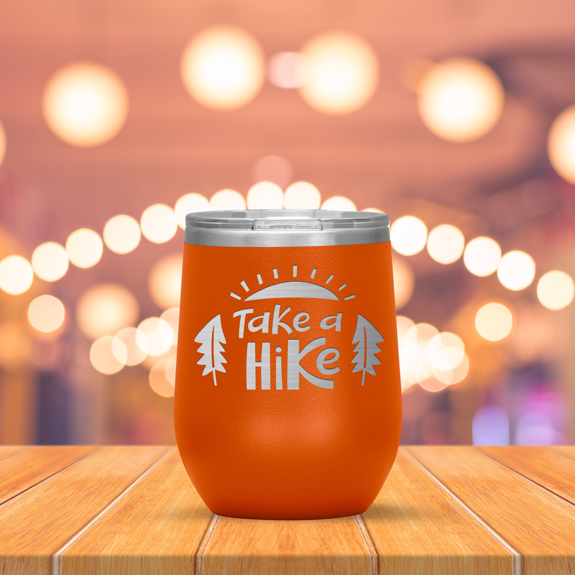 Take A Hike Engraved Travel Tumbler