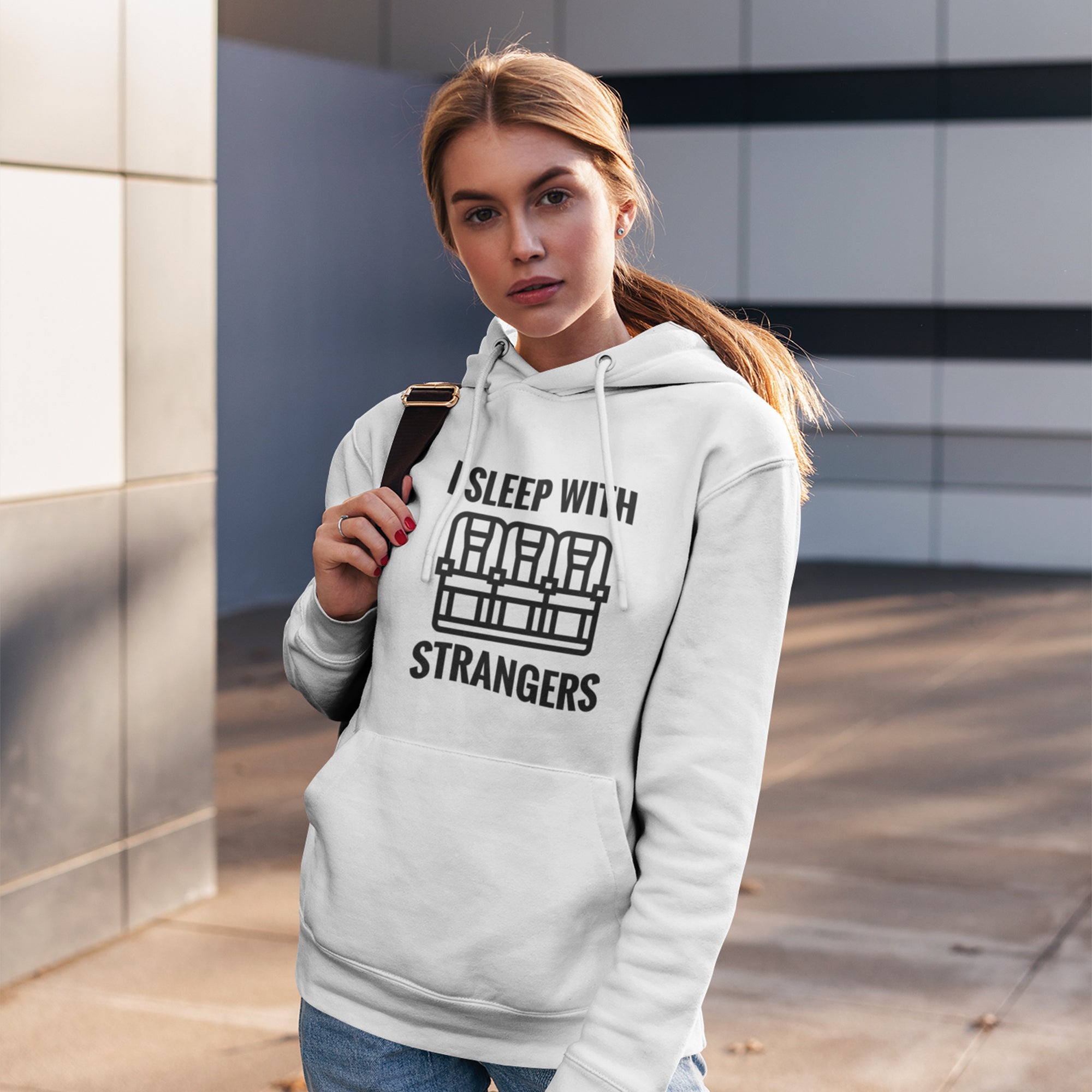 I Sleep With Strangers Unisex Hoodie