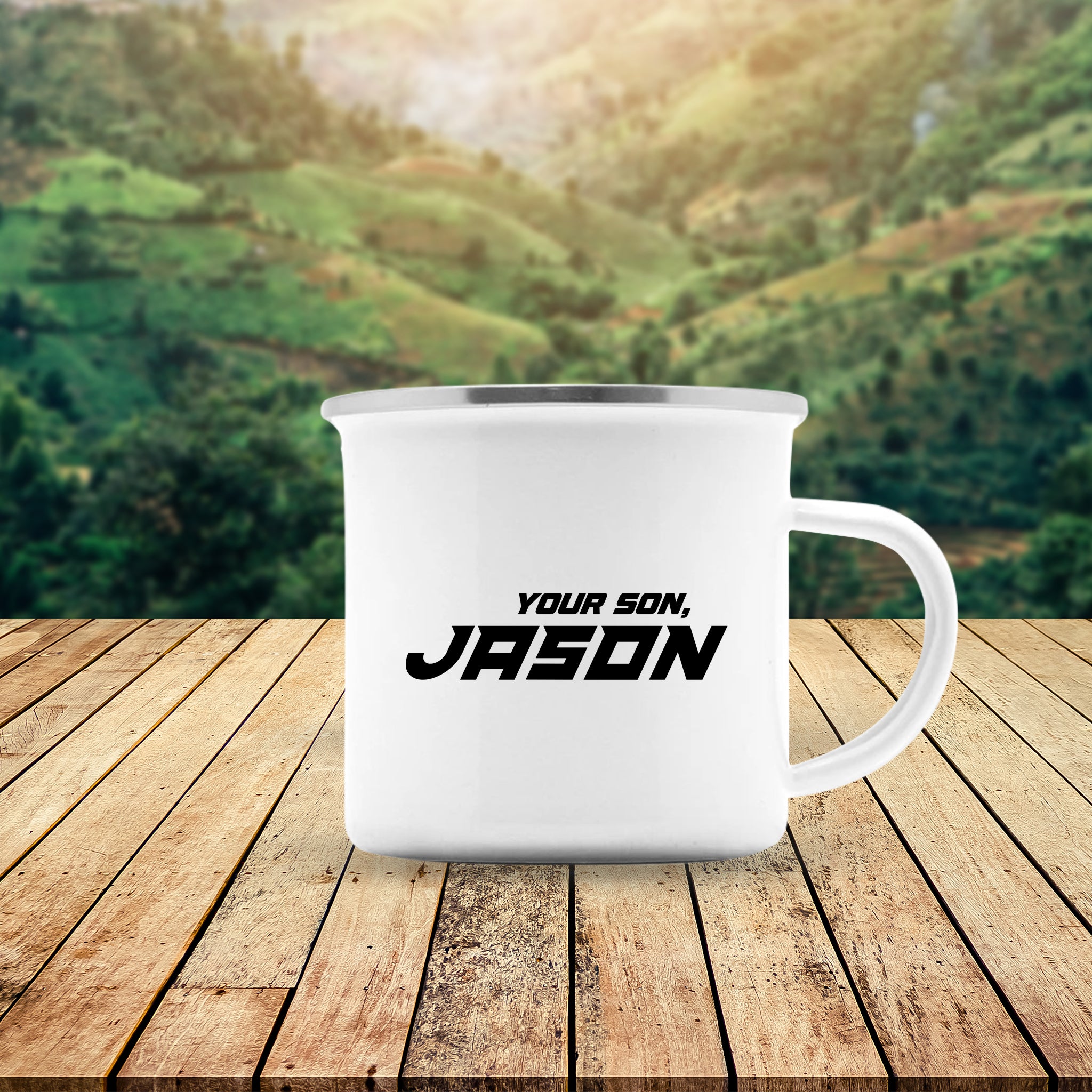 Financial Burden Camping Mug - Son Version