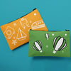 Zippered Accessory Pouch: Travel Bag, Unique Travel Gift, Mask Pouch, Medicine Pouch