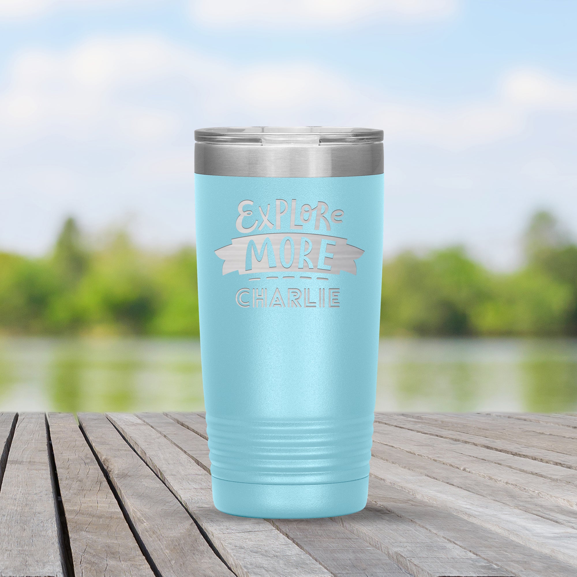 Explore More Adventure Travel Mug (Customized!)