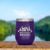 Adventure Begins 12oz Engraved Tumbler