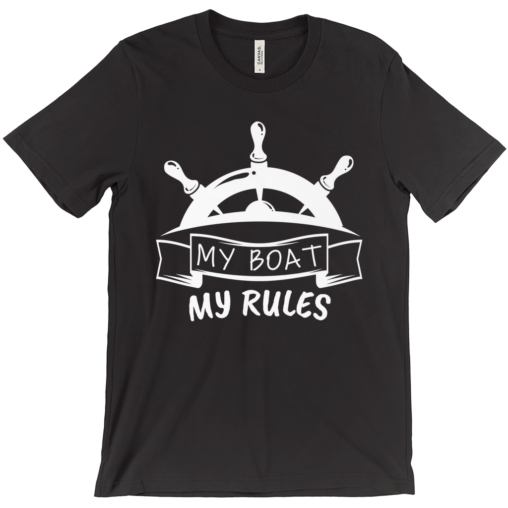 My Boat My Rules Unisex Travel T-Shirt