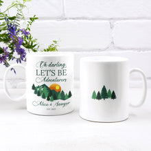 Oh Darling Let's Be Adventurers Custom Ceramic Mugs