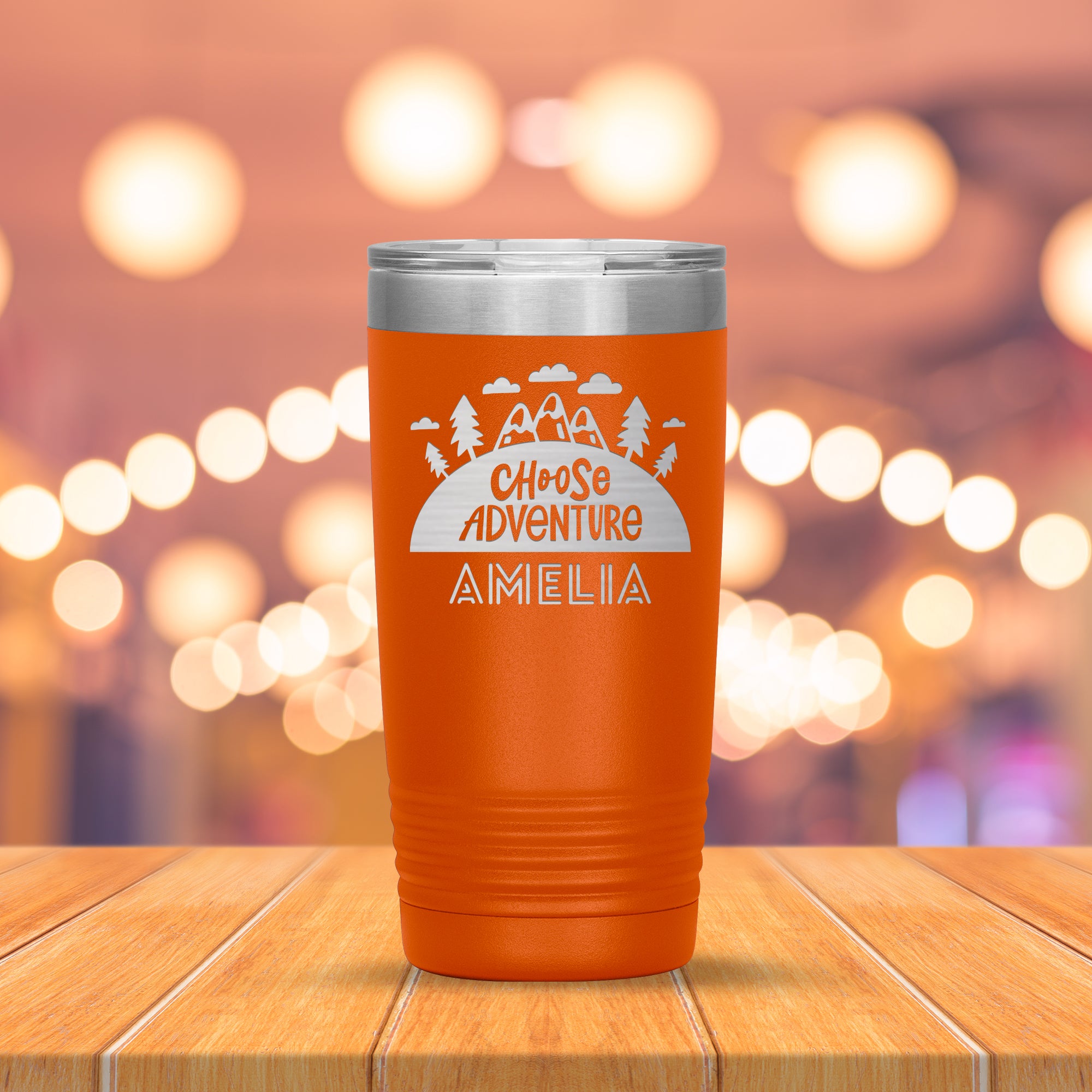 Choose Adventure Travel Tumbler