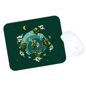 Planet Earth Mousepad Desk Mat