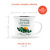 Oh Darling Let's Be Adventurers Personalized Mug