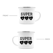 Super Mom Enamel Camping Mug
