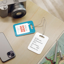 Over Here Luggage Tag