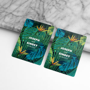 Personalized Hawaiian Tropical Playing Cards