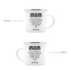 I'd Fight A Bear For You Mom PERSONALIZED Camping Mug