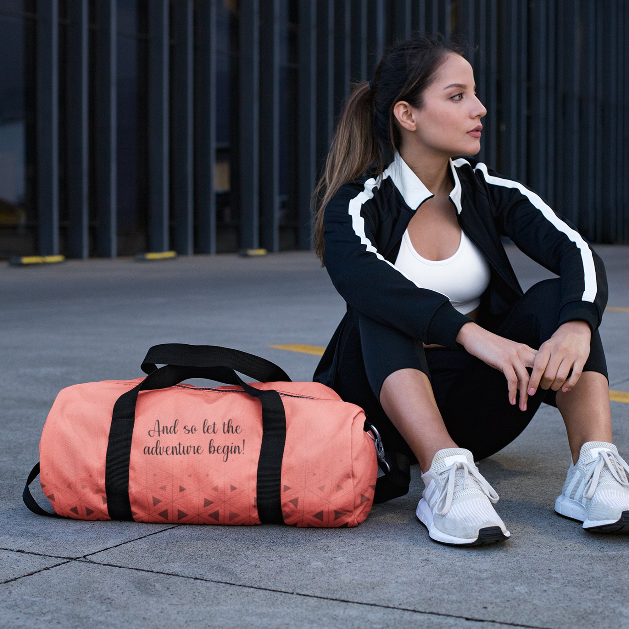 Sporty Duffle Weekender Bag