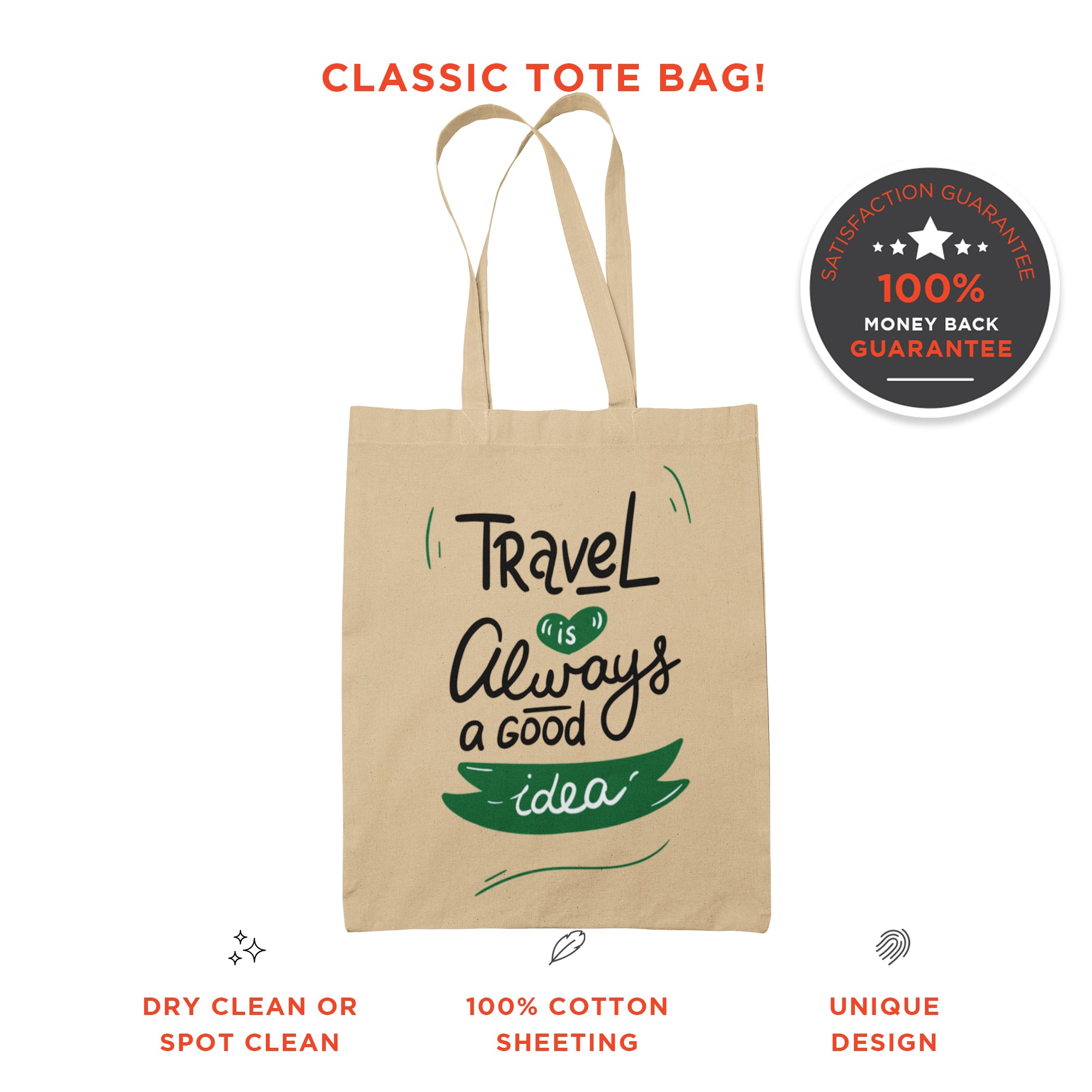 Travel Is Always A Good Idea Tote Bag