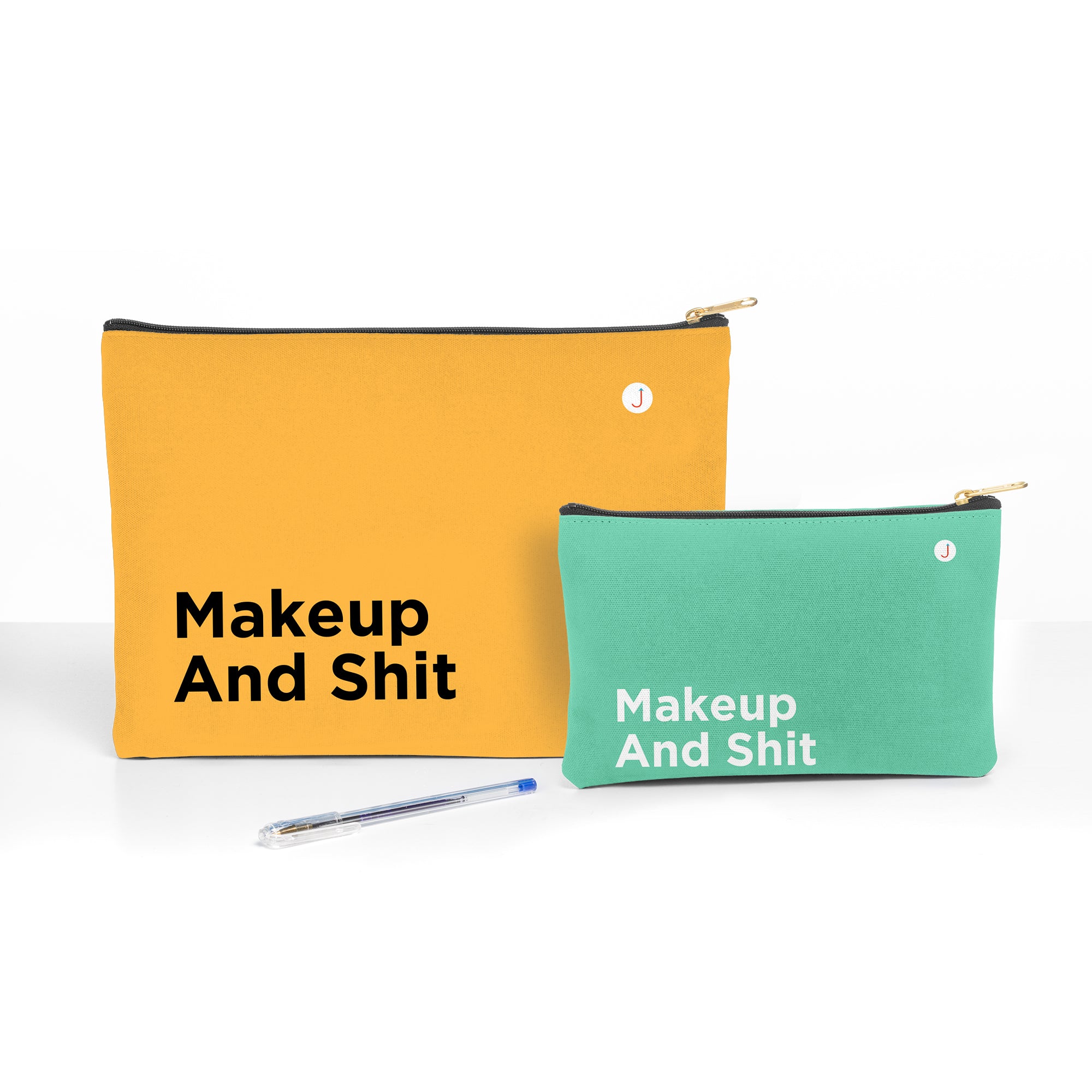 Makeup And Shit Travel Accessory Pouch