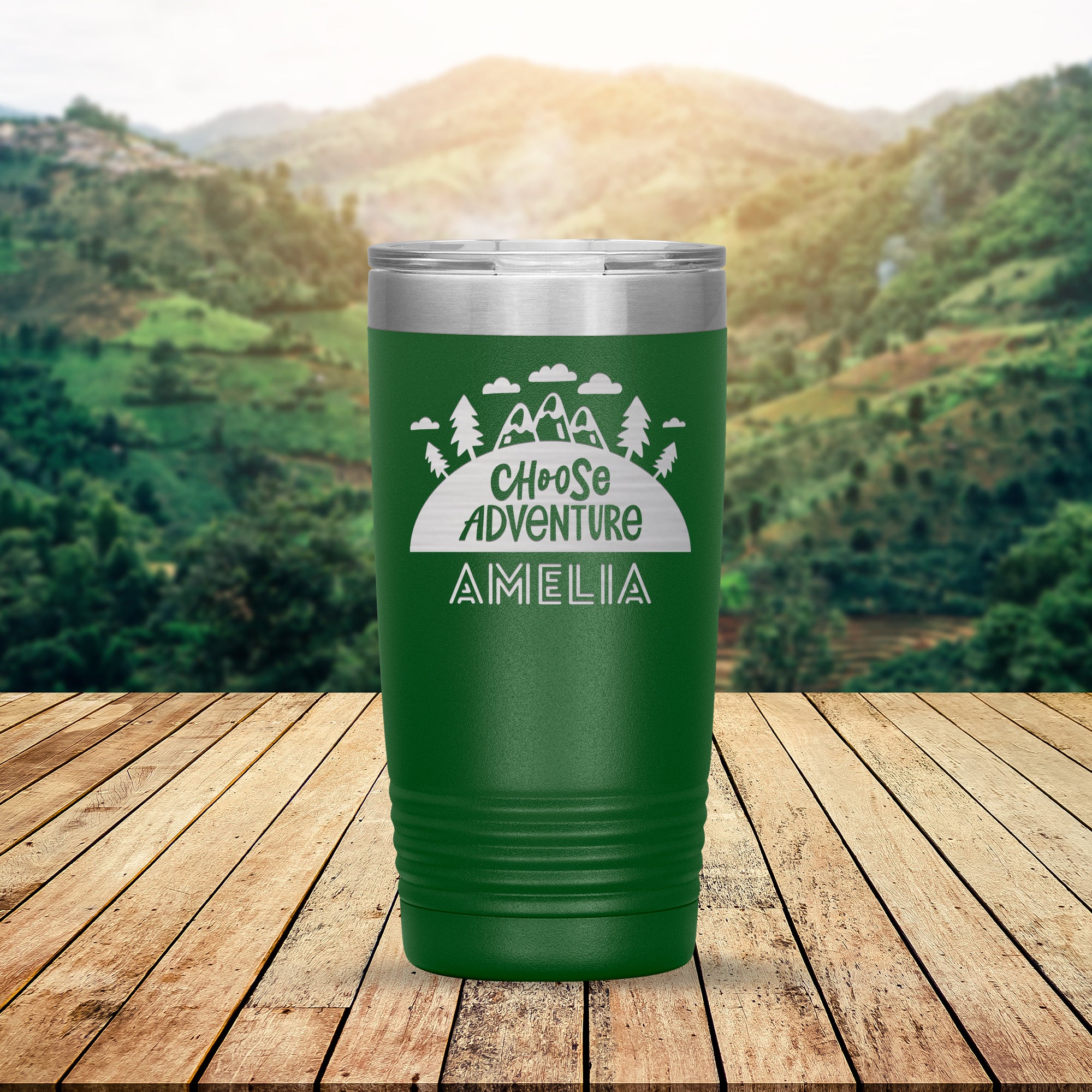 Choose Adventure Travel Tumbler