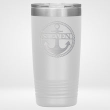 Personalized Anchor & Rope Travel Tumbler