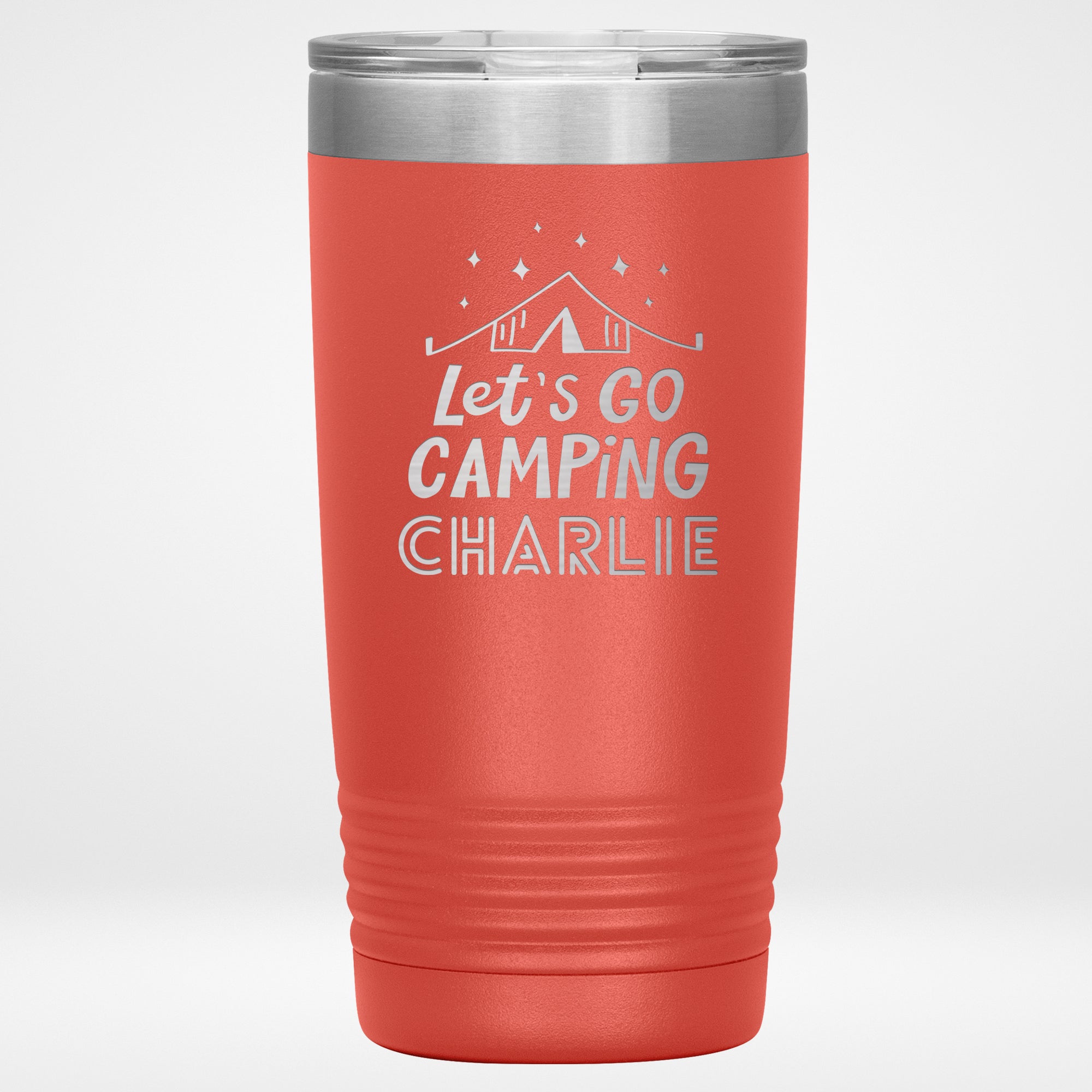 Let's Go Camping! Personalized Tumbler