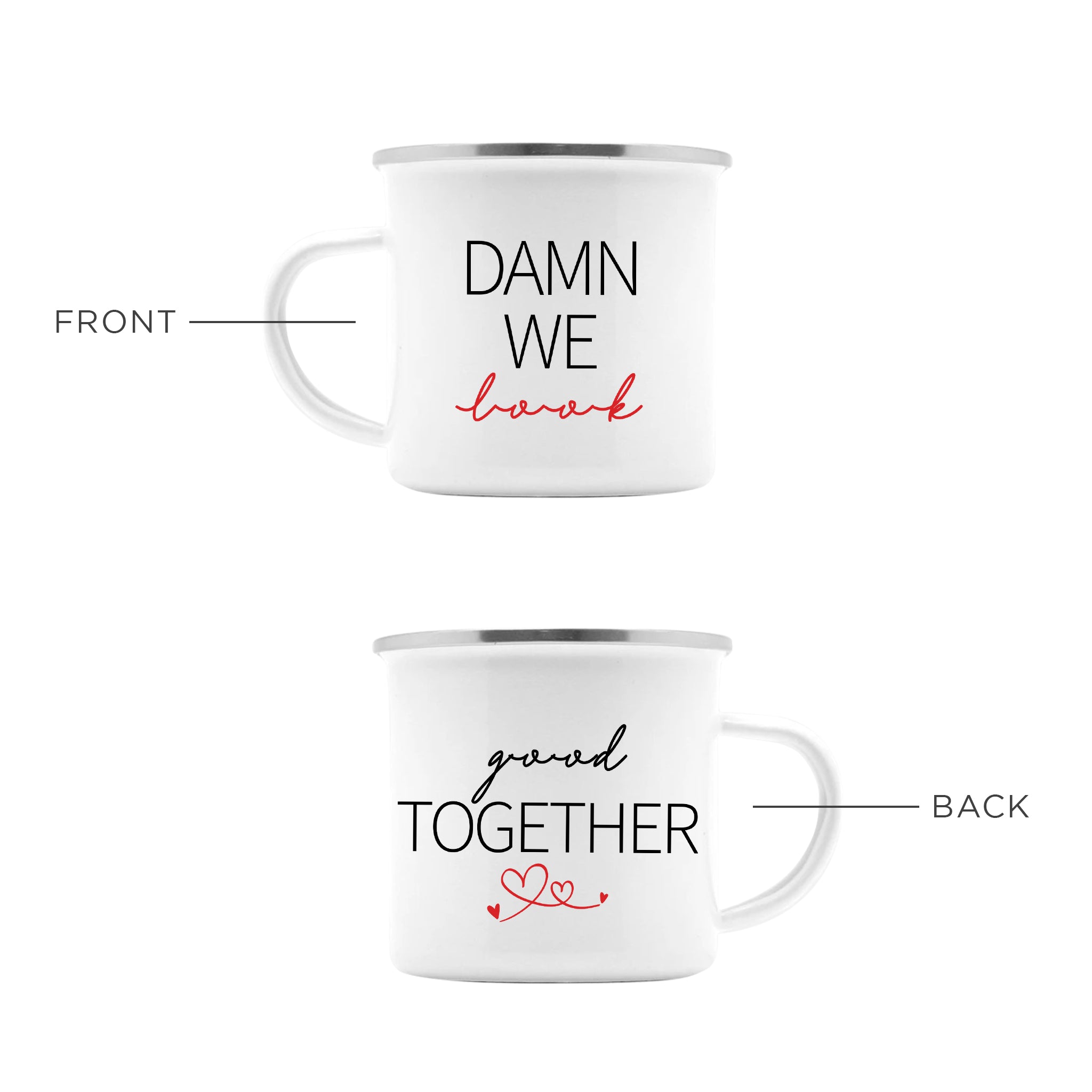 Good Together Valentine's Mugs Gift Set