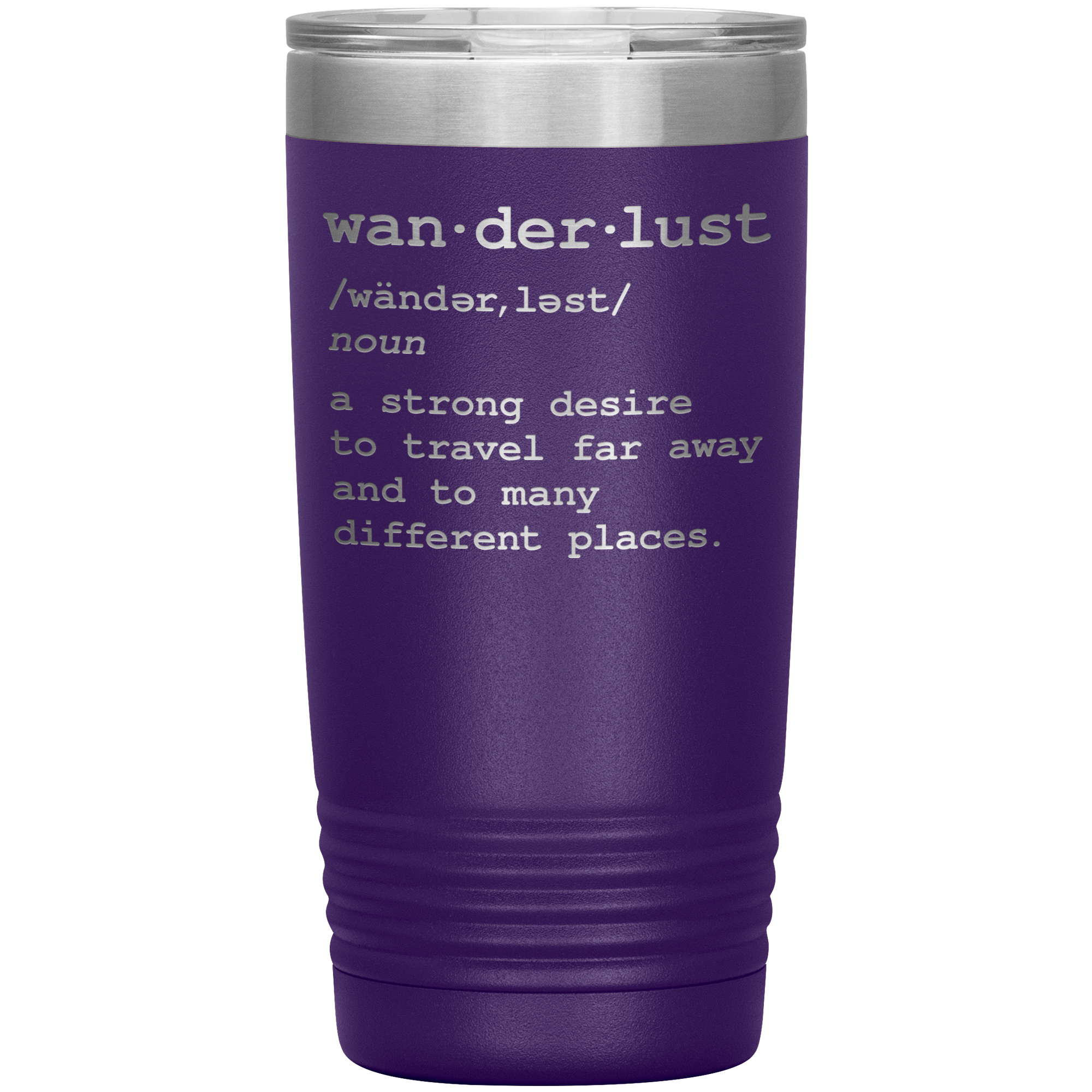 Wanderlust Travel Mug - 20oz To-Go Mug For All Occasions