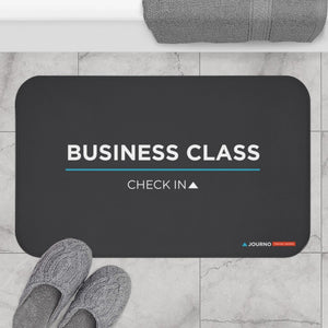 Business Class Check In - Funny Bath Mat