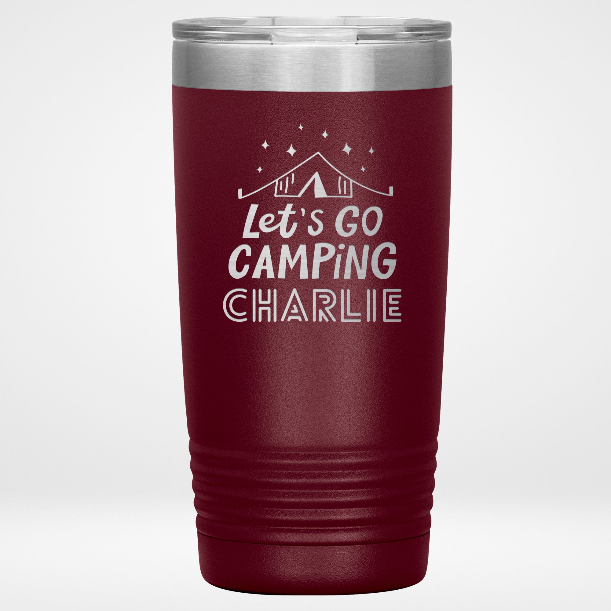 Let's Go Camping! Personalized Tumbler