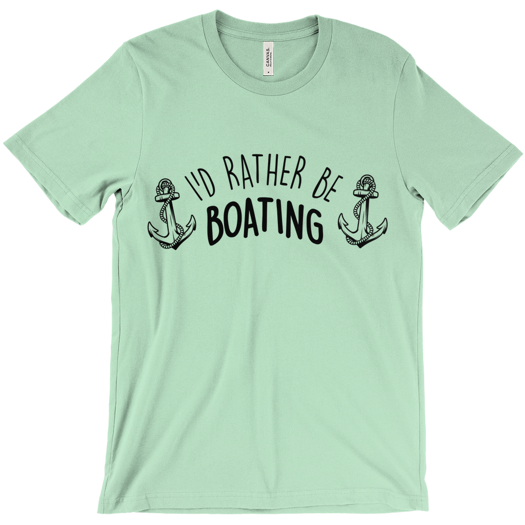 I'd Rather Be Boating Shirt