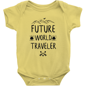 Cute Baby Gift - Future World Traveler Onesie