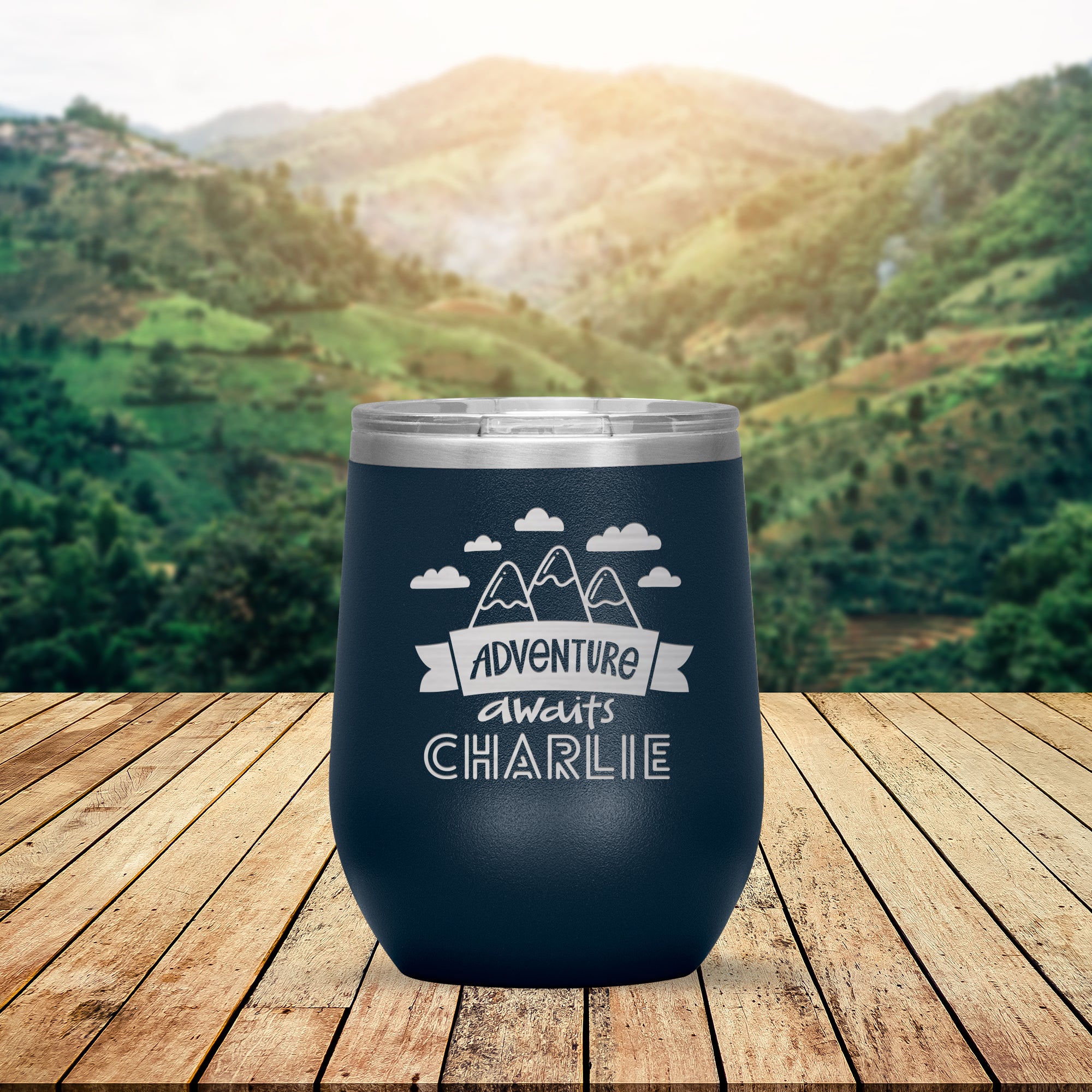 Personalized Adventure Awaits Travel Tumbler