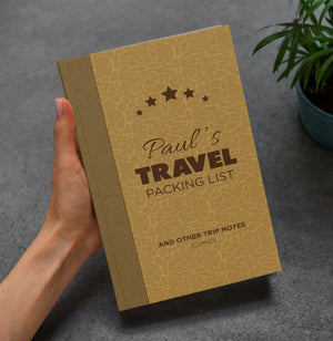 Travel Packing List & Notes Journal