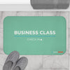 Business Class Check In - Funny Bath Mat