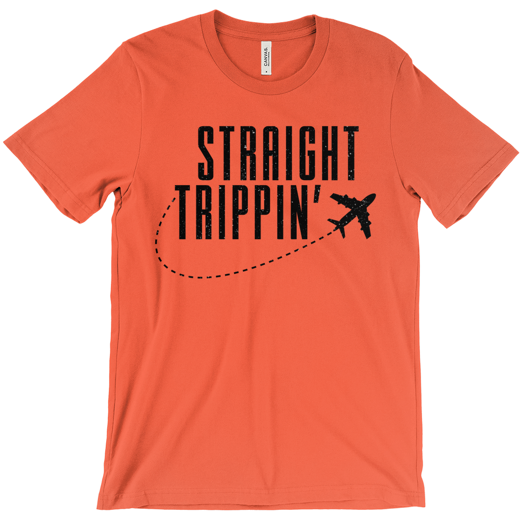 Straight Trippin - Fun Unisex Travel Shirt