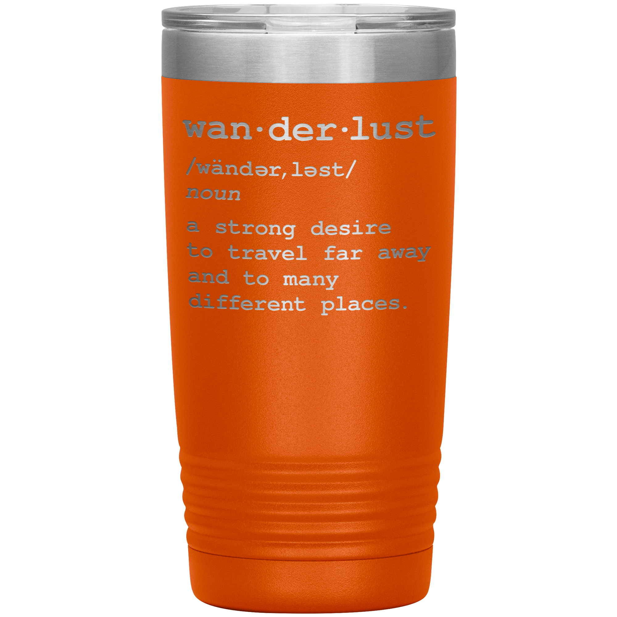 Wanderlust Travel Mug - 20oz To-Go Mug For All Occasions