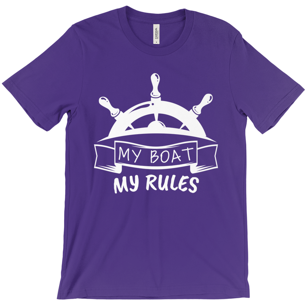 My Boat My Rules Unisex Travel T-Shirt