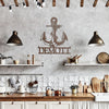 Load image into Gallery viewer, Die Cut Metal Anchor Name Sign