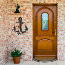 Anchor & Rope Metal Wall Art