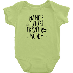 Personalized Baby Gift - Future Travel Buddy One Piece