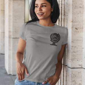 The Born To Travel Women's T-Shirt - Cool Tee For Any Wanderer. Original Version!