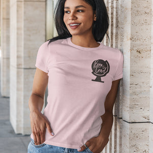 The Born To Travel Women's T-Shirt - Cool Tee For Any Wanderer. Original Version!