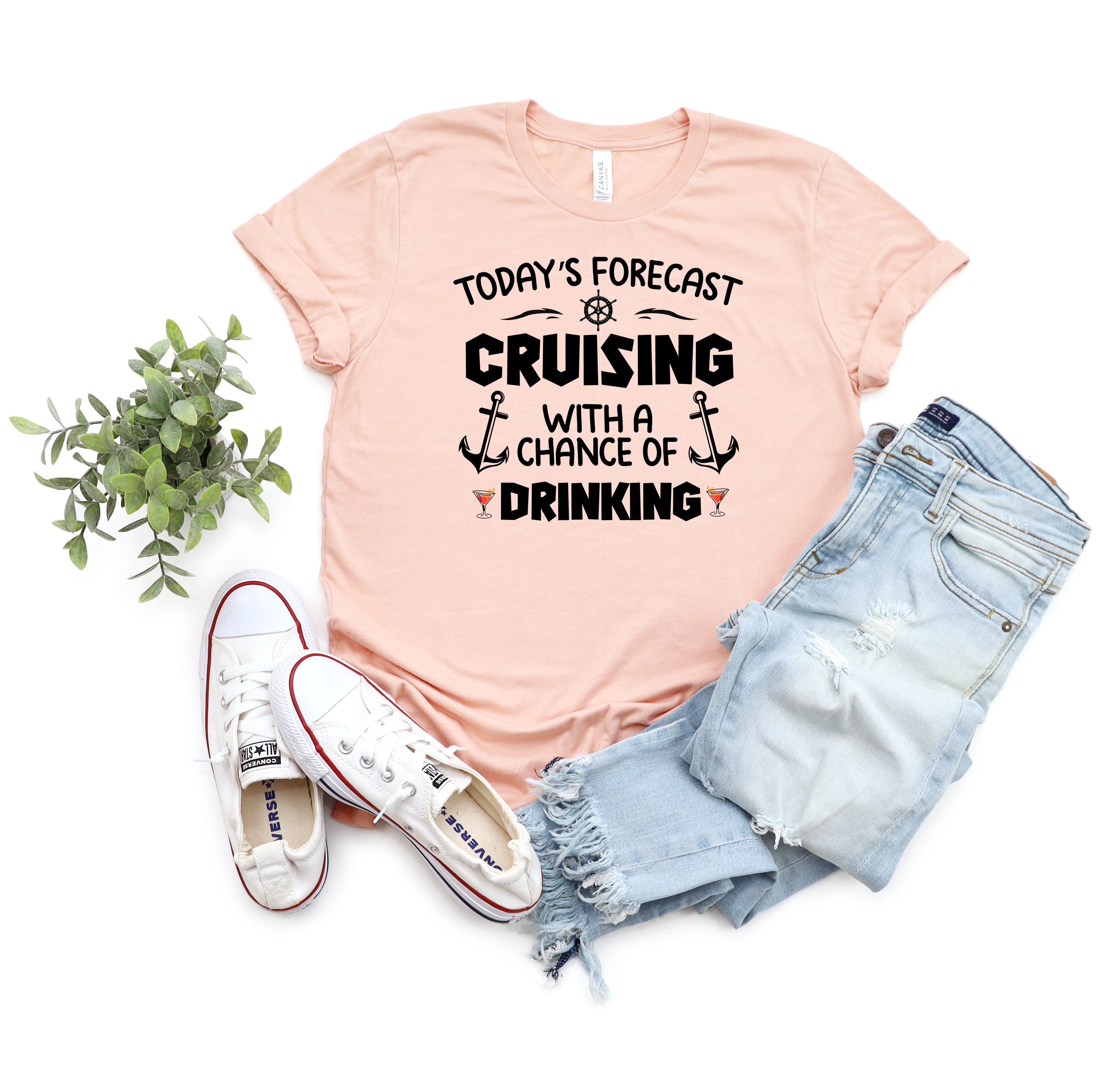 Today's Forecast Cruise Shirt - Funny Cruiseline Tee