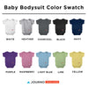 Born To Travel Baby Bodysuit - Cute Unisex New Baby Gift