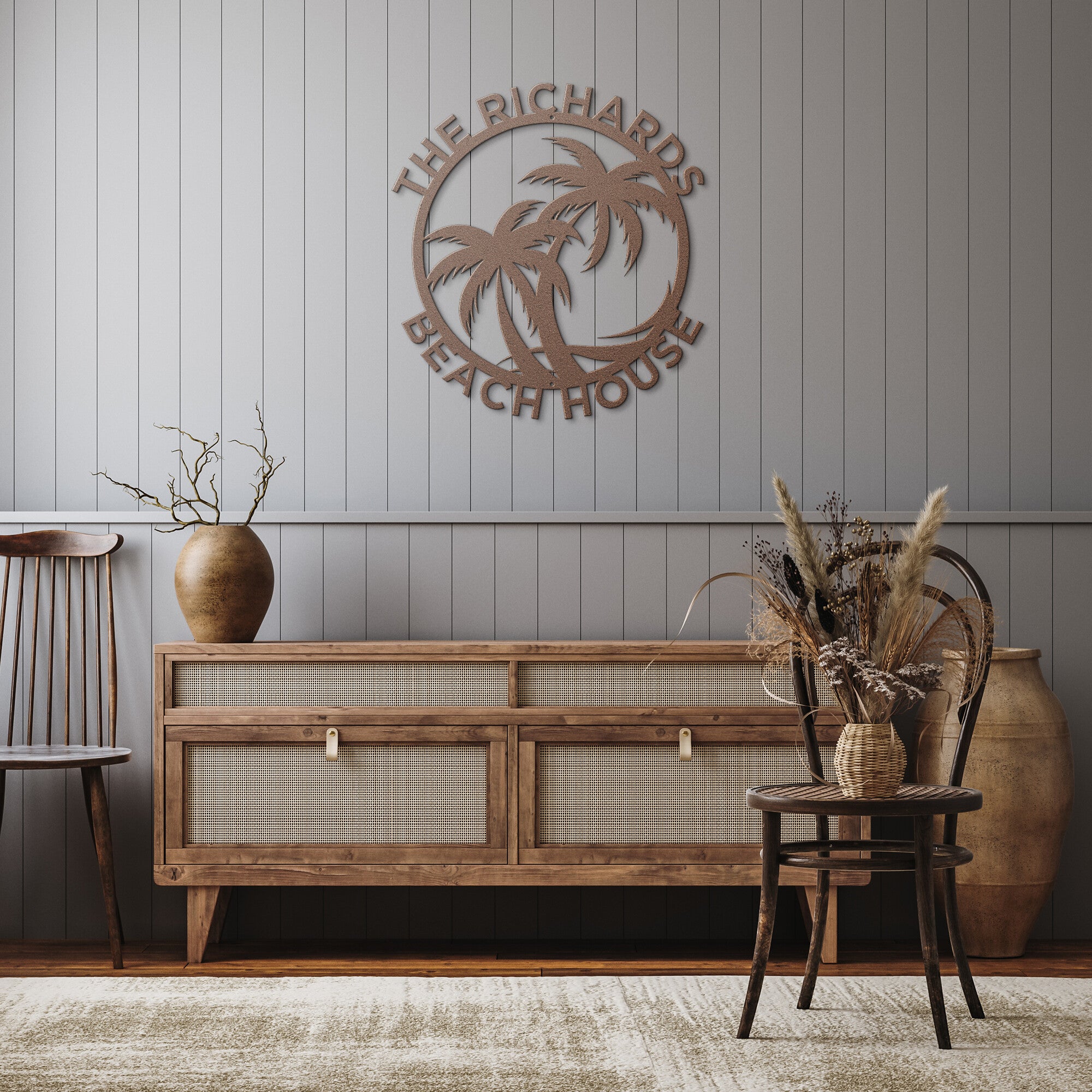 Personalized Family Beach House Sign
