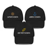 Captain, Admiral & First Mate Baseball Cap 3 Pack