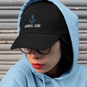 Personalized 'Admiral' Ball Cap