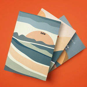 Customized Blue Mountain Travel Journal