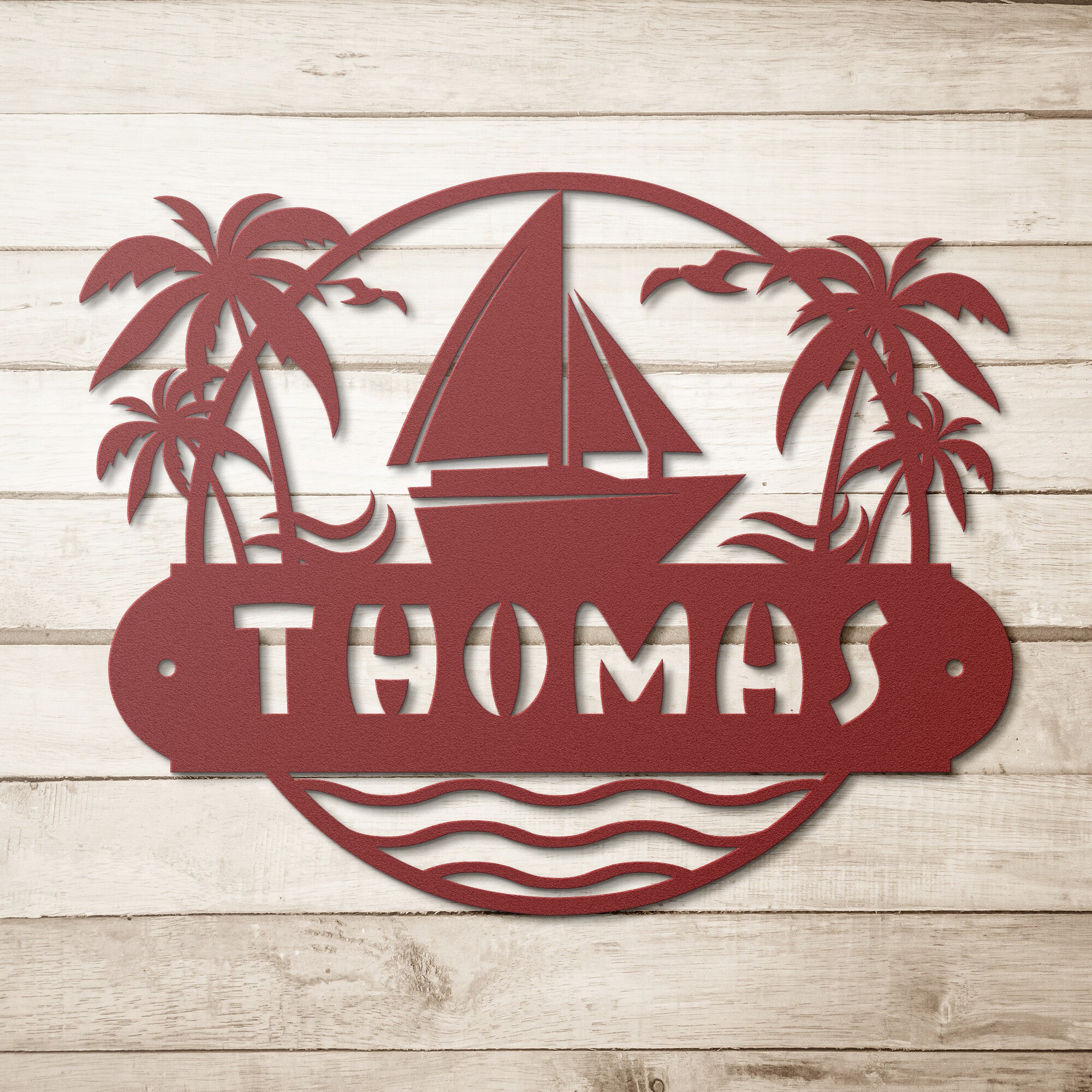 Fun In The Sun Custom Metal Sign